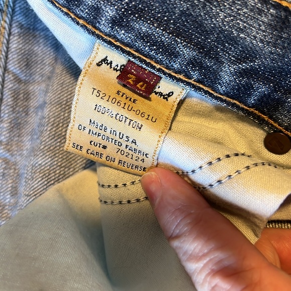 Men’s seven for all man kind button fly jeans - Picture 3 of 8